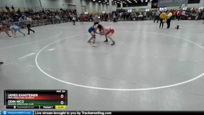 157 lbs Cons. Round 3 - Odin Nico, Ringers Wrestling Club vs James Kansteiner, MWC Wrestling Academy