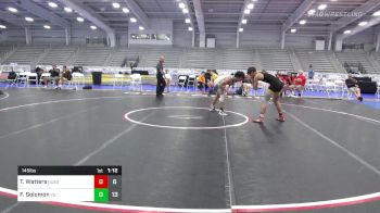 145 lbs 3rd Place - Ty Watters, Quest School Of Wrestling vs Finn Solomon, Young Guns Black