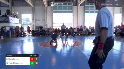 149lbs Match: Greg Gaxiola, Fresno State vs Morgan Fuenffinger, Navy