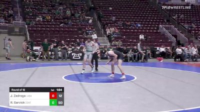 160 lbs Round Of 16 - Jake Zadroga, Lasalle College vs Ryan Garvick, Central Dauphin