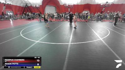 120 lbs Round 2 - Steele Thornton, ND vs Cash Carter, MN