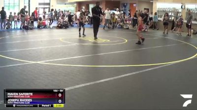 59 lbs Round 1 - Maven Saferite, NOVA Wrestling Club vs Joseph Rhodes, NOVA Wrestling Club