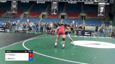 138 lbs Consolation - Frankie Tal-Shahar, Florida vs Joey Bianchi, Wisconsin