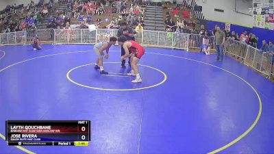 165 lbs Round 4 - Layth Qouchbane, Barlow Mat Club (DBA Barlow Wr vs Jose Rivera, Salem Elite Mat Club