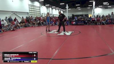 130 lbs 2nd Wrestleback (8 Team) - Fransisco Valencia, Washington vs Kadin Martin, Minnesota Red