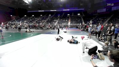 73 lbs Quarterfinal - Easton Murphy, Billings WC vs Van Cutter, Black Fox Wr Ac