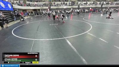 112 lbs Quarterfinal - Taitumn Deppe, DC Elite vs Ethan Hoyer, Mollitium Wrestling Club