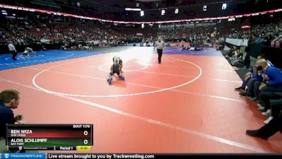 D1-113 lbs Cons. Round 1 - Alois Schlumpf, Bay Port vs Ben Wiza, Oak Creek