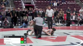 126 lbs Final - Dante Frinzi, Bethlehem Catholic vs Braxton Appello-Fries, Nazareth