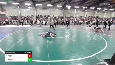 90 lbs Consi Of 8 #2 - Xander Wolfe, SLV Elite WC vs Ryler Kaye, SheepCamp WC