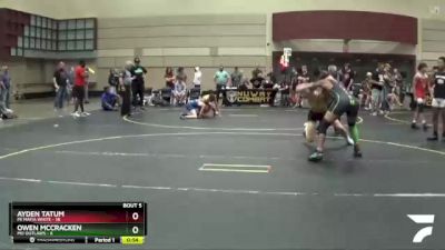 145 lbs Semis & 1st Wrestleback (8 Team) - Owen McCracken, MO Outlaws vs Ayden Tatum, Mi Mafia White