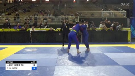 JESSAMINE MAY MARIE ALI vs CAROLYN HUNTER 2024 Pan Jiu Jitsu IBJJF Championship