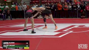 132 lbs Quarterfinal - Kalvin LaPlant, Augusta vs Jasper Allison, Fort Scott