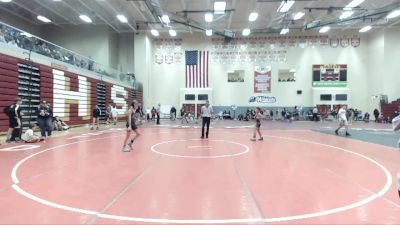 85 lbs Semifinal - Esiah Rios, East Valley Middle School vs Evan Bourland, Mountain Home Middle School