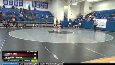 165 lbs Round 2 - Andrew Sims, Eureka vs Thomas McCreadie, Dubuque