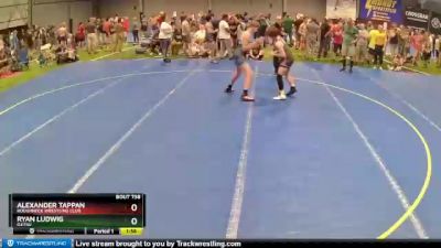 132 lbs Cons. Semi - Alexander Tappan, Roughneck Wrestling Club vs Ryan Ludwig, Ojitsu