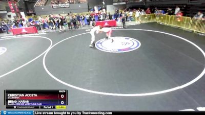 160 lbs Semifinal - Christian Acosta, California vs Brian Haran, Daniel Cormier Wrestling Club