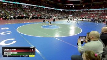 D1-106 lbs Cons. Round 2 - Bryson Busler, Watertown vs Jaden Torres, Arrowhead