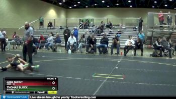 78 lbs Round 3 (6 Team) - Thomas Block, Mi Pitbull vs Jace Schut, Ares