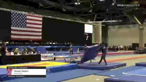 Rowan Deakin - Double Mini Trampoline, World Elite - 2021 USA Gymnastics Championships