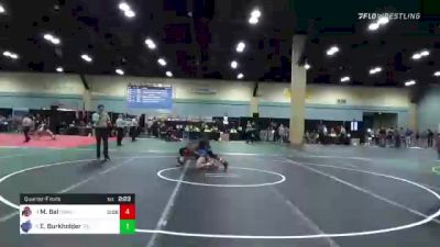 157 lbs Quarterfinal - Moustapha Bal, Ohio State WC vs Ezekiel Burkholder, Toledo