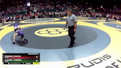 D1-126 lbs Quarterfinal - Konner Lambers, Elder vs Phoenix Contos, Waite