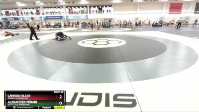 121-2 lbs Round 1 - Lawson Eller, PINnacle Wrestling vs Alexander Ferari, Izzy Style Wrestling