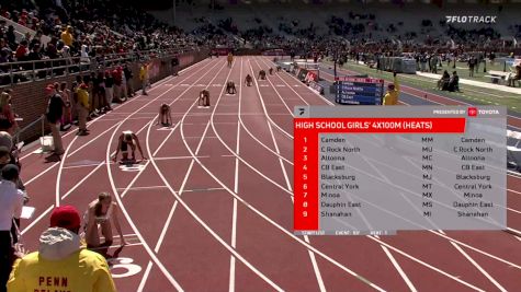 High School Girls' 4x100m Relay, Prelims 30