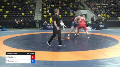 130 kg Quarterfinal - Tom Foote, New York Athletic Club vs Tanner Farmer, New York Athletic Club