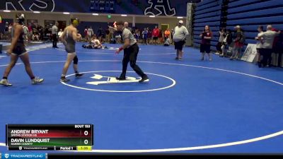 145 lbs Champ. Round 2 - Davin Lundquist, Harris County vs Andrew Bryant, Smiths Station Hs