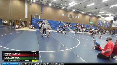 52-54 lbs Round 1 - Manoa Tausinga, Westlake vs Cruz Chisholm, Fremont Wrestling Club