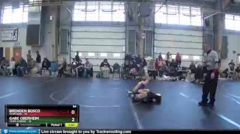 84 lbs Round 4 (8 Team) - Brenden Bosco, Team Ohio vs Gabe Oberheim, Terps Xtreme