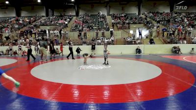 43 lbs Round Of 16 - Gavin Lester, Rockmart Takedown Club vs Troy Clanton, The Storm Wrestling Center