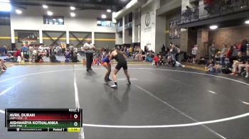 106 lbs Round 2 (6 Team) - Aishwarya Kothalanka, SOTM Pink vs Avril Duran, Lady Luck