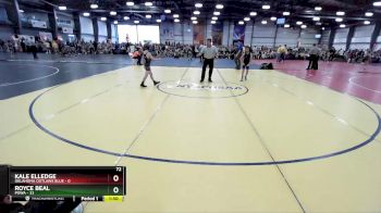 72 lbs Rd# 2 10:30am Friday - Royce Beal, POWA vs Kale Elledge, Oklahoma Outlaws Blue