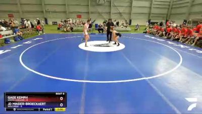 145 lbs Round 1 (16 Team) - Gage Kemph, South Carolina vs JD Minder-Broeckaert, Wisconsin