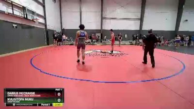 182 lbs Round 3 - Darius McCraigie, Omak Wrecking Crew Wrestling vs Kulisitofa Nuku, Unattached