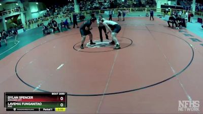 285 lbs Quarterfinal - Lavemai Funganitao, Hug vs Dylan Spencer, Boulder City