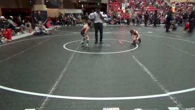 52 lbs 5th Place Match - Greyson Terry, Nebraska Boyz Wrestling vs Hudson Broz, Nebraska Boyz Wrestling