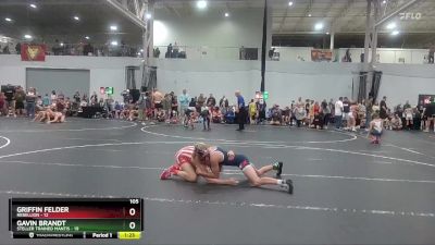 105 lbs Round 4 (6 Team) - Gavin Brandt, Steller Trained Mantis vs Griffin Felder, Rebellion