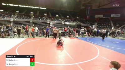 73 lbs Round Of 16 - Stihl Ballard, Colorado Outlaws vs Nico Rangel, Bozeman WC