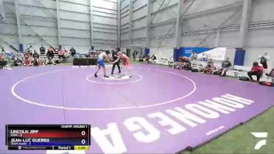 160 lbs Round 1 (16 Team) - Lincoln Jipp, Iowa vs Jean-luc Guerra, Team Idaho