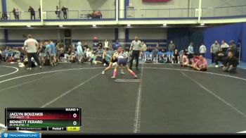 84 lbs Round 4 (8 Team) - Jaclyn Bouzakis, Team Shutt vs Bennett Feraro, 84 Athletes