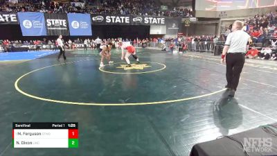 3A 182 lbs Semifinal - Mason Ferguson, Stanwood vs Navarre Dixon, Lincoln (Tacoma)