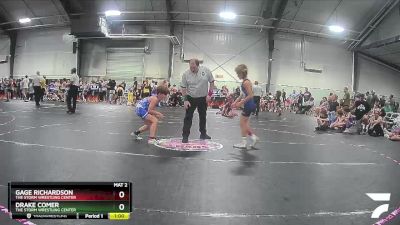 80 lbs Round 2 - Drake Comer, The Storm Wrestling Center vs Gage Richardson, The Storm Wrestling Center