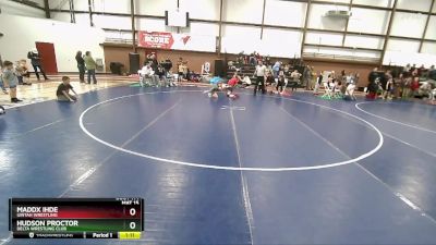 70 lbs Quarterfinal - Hudson Proctor, Delta Wrestling Club vs Maddx Ihde, Uintah Wrestling