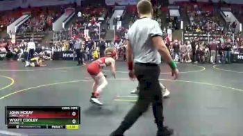 85 lbs Semis & 1st Wrestleback (8 Team) - John McKay, Lowell Red vs Wyatt Cooley, Clinton