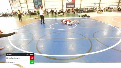 152 lbs Consi Of 32 #1 - Nathan McCartney, NC vs Seth Parry, CA