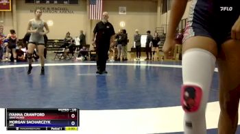 136 lbs Cons. Semi - Iyanna Crawford, Unattached vs Morgan Sacharczyk, Life