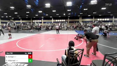 116 lbs Consi Of 8 #2 - D'Angelo Zuniga, NXT LVL Wr Acd vs Cristian Villarreal, The SnakePit